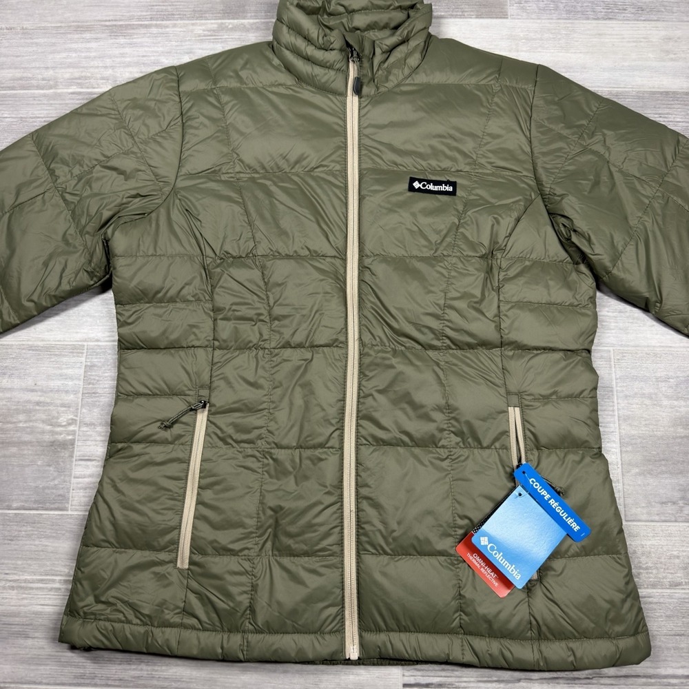 Columbia Sportswear Women's Voodoo Falls 590 TurboDown II Jacket Medium Green - Picture 5 of 8
